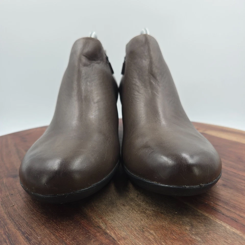 Botas Dansko Raina para mujer 41/10,5 marrón cuero cómodo zueco botines al tobillo Foto 2 de 4