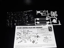 1/25 scale Model car parts AMT Go Cart