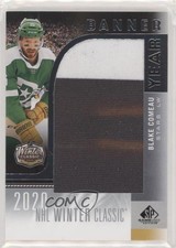 2020-21 SP Game Used NHL Winter Classic Banner Year Relics Blake Comeau 0a4
