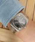 OMEGA SEAMASTER AUTOMATIC CAL1022 DAYDATE DARK GRAY DIAL MEN'S WATCH