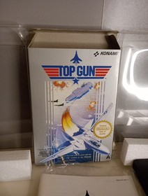 Nintendo NES PAL TOP GUN AND SECOND MISSION BOXED VGC