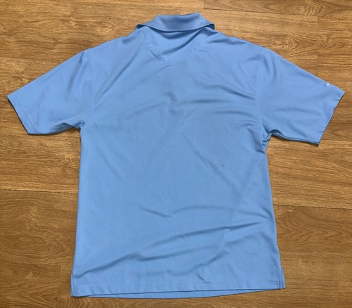 Ping Collection Dry Fiber Dynamics M Med Polo Robins Egg Blue Golf Tennis Casual - Picture 6 of 8