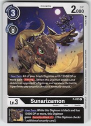 Sunarizamon P-033 Promo (Great Legend Power Up Pack)
