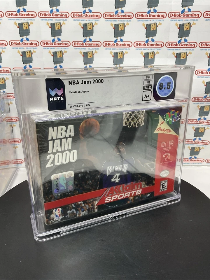 NBA Jam 2000 Basketball N64 Sports Sealed VGA WATA CGC Nintendo Sequal to SNES - Image 2 of 4