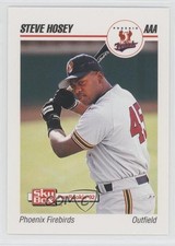 1992 SkyBox Pre-Rookie Phoenix Firebirds Card Supply Steve Hosey #383 0q3. rookie card picture