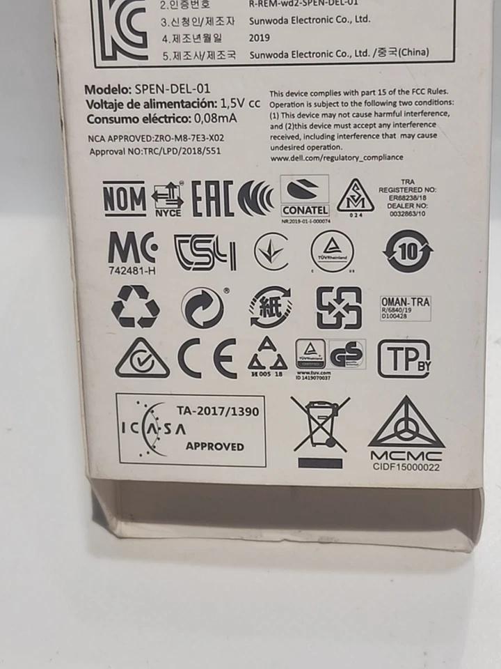 Dell PN350M Active Pen - Black- CN-035PRK - Image 4 of 4