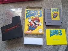 ebay® Auktion 147424490379 | Super Mario Bros 3 Nintendo NES PAL UK komplett in Box CIB Anleitung sehr guter Zustand (jy) Thumbnail of ebay® auction 147424490379 | Super Mario Bros 3 Nintendo NES PAL UK komplett in Box CIB Anleitung sehr guter Zustand (jy)