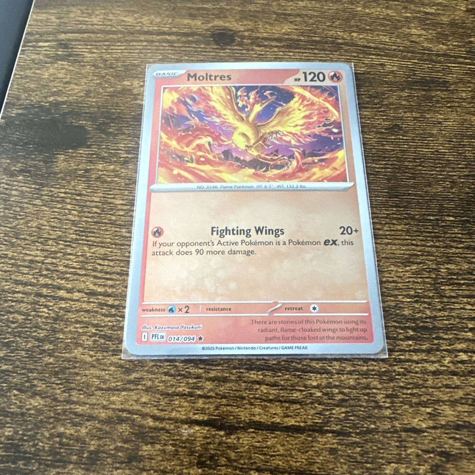 Moltres 014/094 Me02: Phantasmal Flames Holo