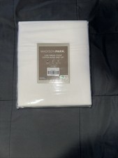 Queen 1500 Thread Count Cotton Blend 4pc Sheet Set White