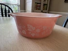 Pyrex PINK GOOSEBERRY 475 B Casserole Dish 2.5 Qt (No lid)