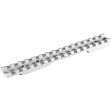 EGW Silver Short Action 0 MOA Picatinny Rail Scope Mount for Remington 700/722