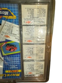 Micro Machines MicroCards Kit Series 1 1989 Sealed New 100 Collectible Original