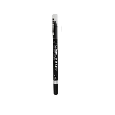 Rimmel London Scandal Eyes Waterproof Kajal (001 Black) 1,3 g
