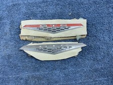65 66 67 68 Pontiac Gto 6.5 Litre Interior Door Panel Emblems 65 66 67 68 Pontiac Gto 6.5 Litre Interior Door Panel Emblems