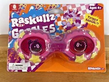 NEW SEALED Raskullz 3D Swim Pool Toy Swimming Goggles Pink w Stars 4 