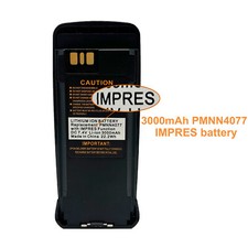 3000mAh Li-ion Battery IMPRES For PMNN4077 XPR6350 XPR6380 XPR6550 Radio