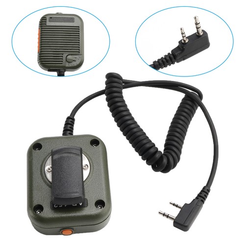 AR-152 Microphone Speaker for TK-208 TH-D7 RPU416A KG669 TG-K4AT PX-777 Green S2 - Zdjęcie 14 z 16