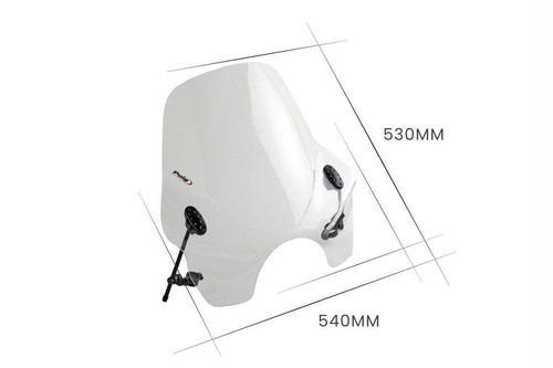 Deflector De Parabrisas Puig Touring 1 Transparente Suzuki SV 1000 2003 - 2005 - Imagen 4 de 9