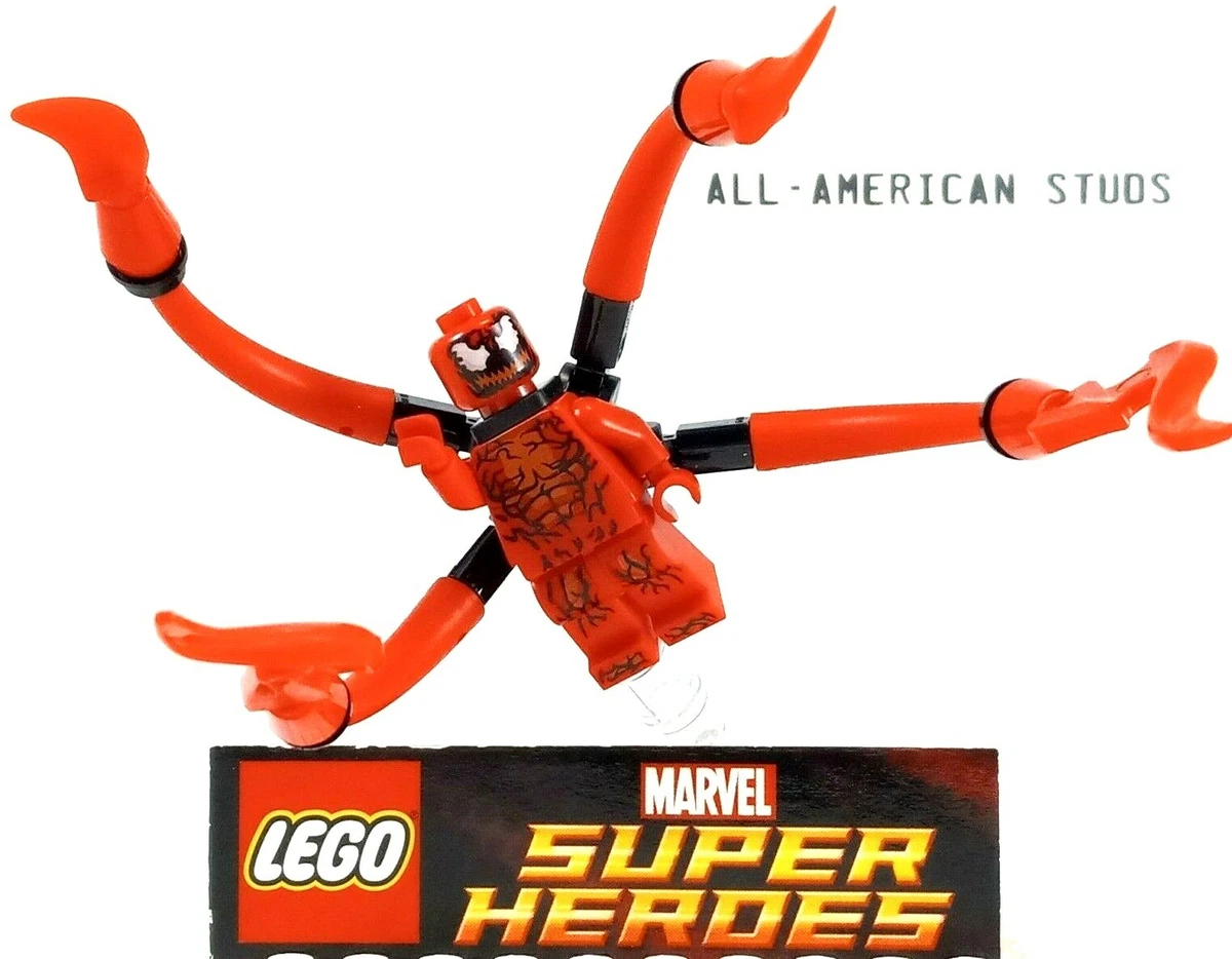 LEGO Marvel Carnage Minifigure Long Appendages Arms 2019 Spider set 76113 | eBay