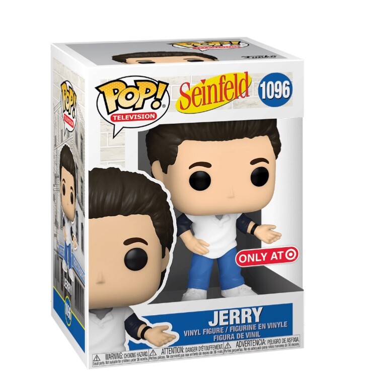 Funko POP! Television Seinfeld #1096 Jerry Target Exclusive Figure BRAND NEW
