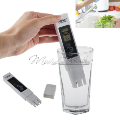 Multifunctional 3 In 1 TDS EC PPM Water Quality Meter Tester Pen LCD Display