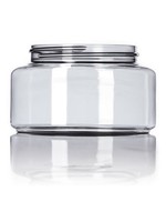 8 Oz Clear Pet Powell Jar 70/400 W/ Choice Of Caps - 36 Sets 8 Oz Clear Pet Powell Jar 70/400 W/ Choice Of Caps - 36 Sets