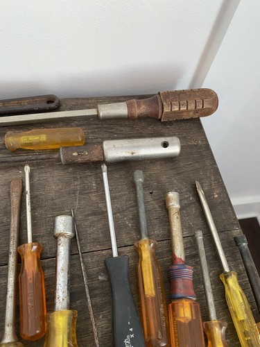 Huge Lot Vintage Hand Tools Screwdriver Sockets Wrench Files USA Made Tool Lot - Picture 4 of 20