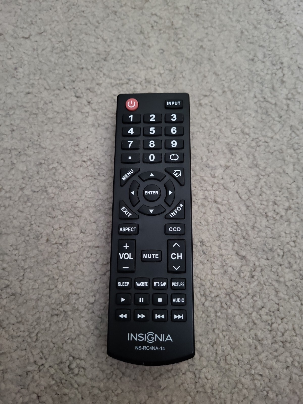 Insignia tv remote (old) eBay