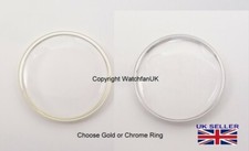 Tissot Seastar Vintage PR516 Watch  Crystal Plexiglass With Ring Gold/Silver