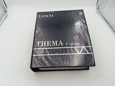 Werkstatthandbuch Lancia Thema 2 ^ Serie Gamma'' 88 Volume Nr. 2 Original No