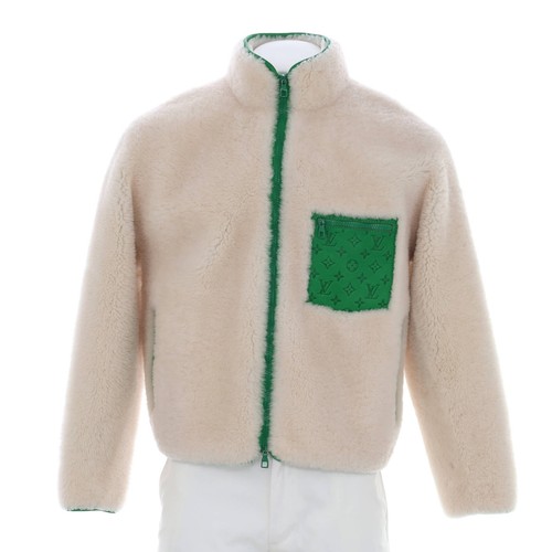 Louis Vuitton Mahina Monogram Shearling Bomber Jacket – MILNY PARLON