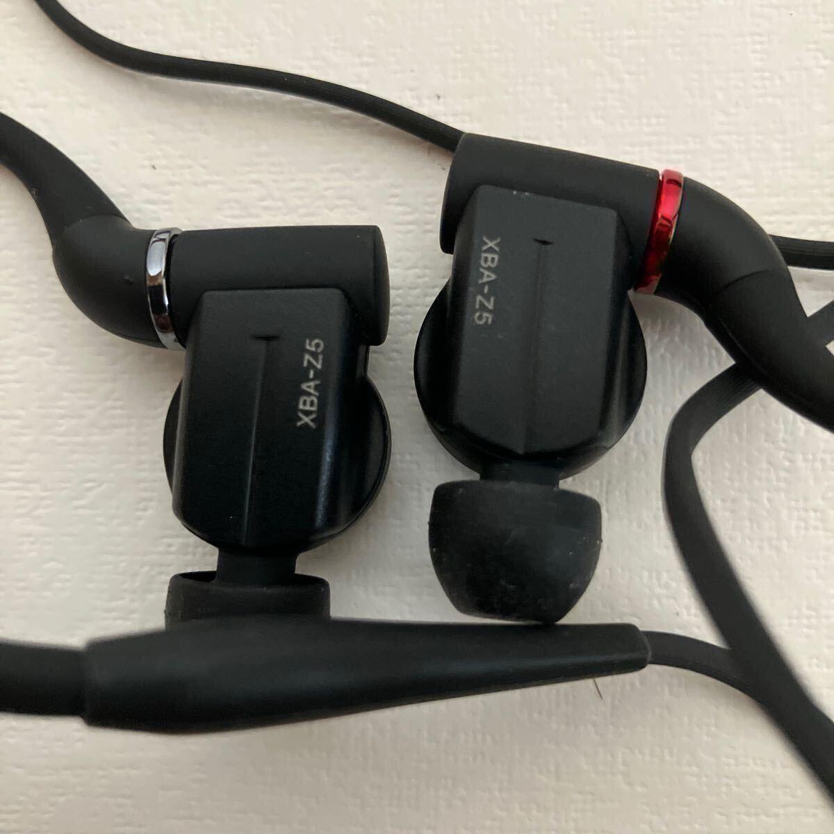 SONY Earphone XBA-Z5 Black Inner Ear Receiver High SONY Earphone XBA-Z5 Black Inner Ear Receiver High
