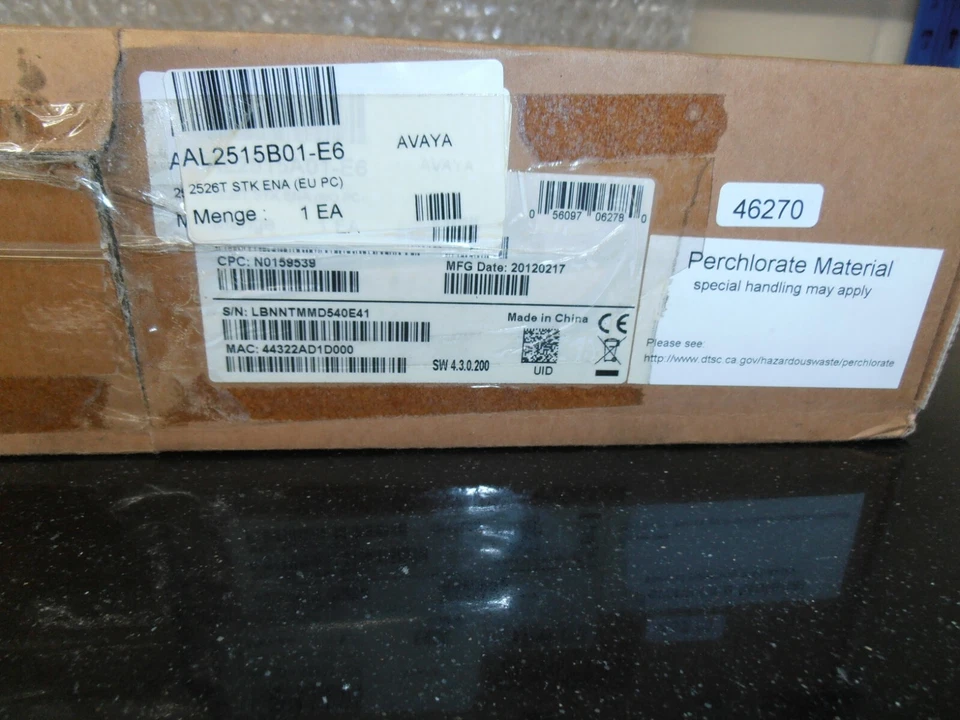 AVAYA Ethernet Routing Switch 2526T 24 Port + 2 Combo SFP  AL2515B01-E6 - Image 2 of 4