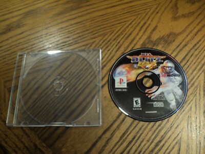 NFL Blitz 2001(Sony PlayStation 1, 2000) Case & Disc