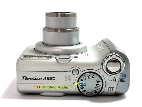Canon Powershot A520 PC1106 4.0MP 4x CCD Compact Digital Camera (55653-NY-2) - Picture 13 of 24