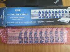 Boxed Korg NanoKontrol Slimline USB Controlle...