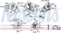 93421 Nissens Lader, Aufladung FüR CitroËN,Ds,Ford,Mazda,Peugeot,Volvo