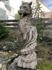 EQUARIUS Seepferd Fiona Scott Pheebert's Statuary Steinfigur Steinguß GA1902