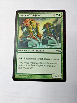 MTG Trolls of Tel-Jilad Mirrodin 136/306 Reg. Uncom. - Some Edge
