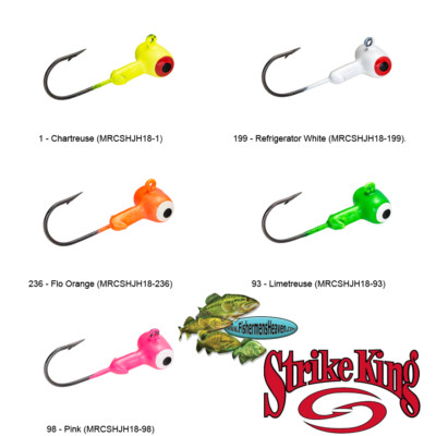 Strike King Mr. Crappie Wurstkopf Jigkopf