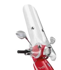 2017-2023 Vespa Sprint 150 OEM Tall Windscreen Kit, 1B001243