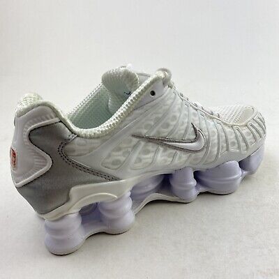 Nike Shox TL White Metallic Womens Size 5.5 AR3566-100 Nike Shox TL White Metallic Womens Size 5.5 AR3566-100