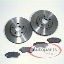 Für Honda Civic VIII Hatchback - Bremsscheiben Bremsen Beläge vorne Vorderachse