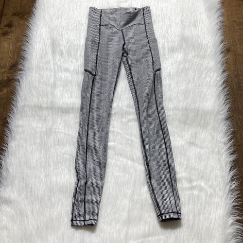 Tight Legging Houndstooth Side Pockets 
