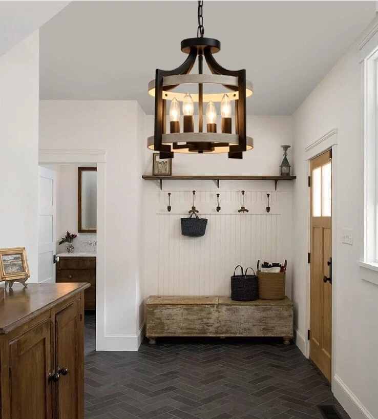 Farmhouse entryway pendant light outlet