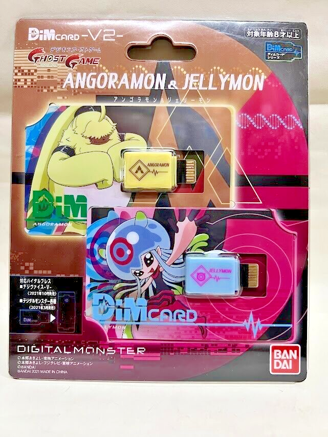 Digimon Vital Bracelet Digital Monster DIM card Angoramon