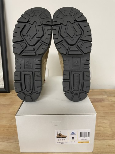 Mongrel Boots, 240040, Safety,Work Boots,Sand Suede. Elastic Sided. - Picture 4 of 4