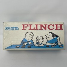 Flinch Card Game 1963 Parker Brothers Inc Vintage w/ Sealed Cards  Instructions