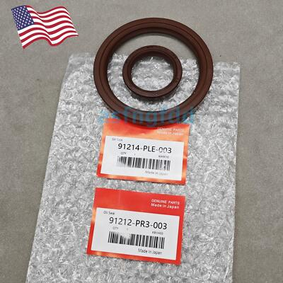 #ad #ad NEW Oil Pump Front amp; Rear Main Crank Seal Fits HONDA ACURA B Series DOHC VTEC $12.66