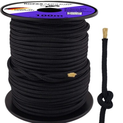 Kevlarseil 10mm Aramid PES Polyester Seil Steuerseil Zugseil 10m - 250m